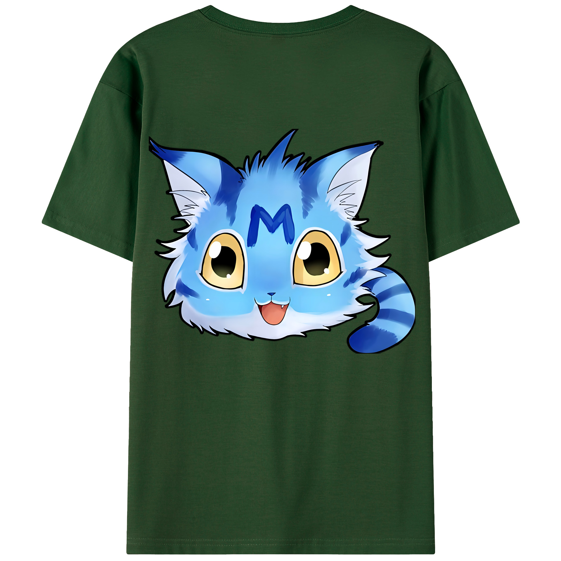 （画像用） Digimon デジタルモンスター/デジモン 綿100％半袖Tシャツ（背面プリント）